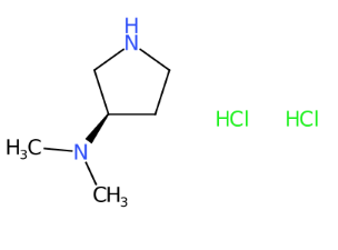 (R)-(+)-3-二甲氨基吡咯烷双盐酸盐-CAS:864448-61-3