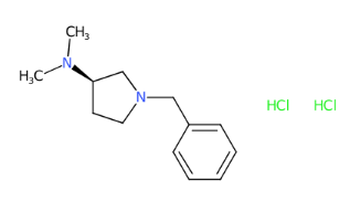 (R)-1-苄基-N,N-二甲基吡咯烷-3-胺二盐酸盐-CAS:1235058-59-9