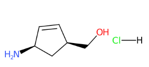 (1S,4R)-(4-氨基环戊-2-烯基)甲醇盐酸盐-CAS:168960-19-8