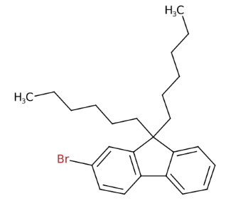 2-溴-9,9-二己基芴-CAS:226070-05-9