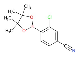 3-氯-4-频哪醇硼酸酯苯甲腈-CAS:945391-06-0