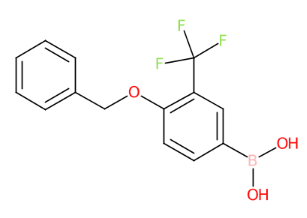 4-苄氧基-3-三氟甲基苯硼酸-CAS:1245014-05-4