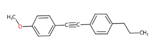 1-甲氧基-4-((4-丙基苯基)炔基)苯-CAS:39969-26-1