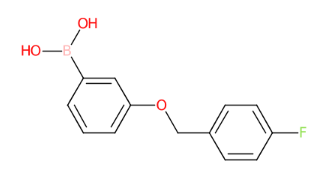 (3-((4-氟苯基)甲氧基)苯基)硼酸-CAS:1072952-03-4