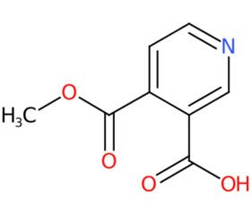 4-(甲氧羰基)吡啶-3-羧酸-CAS:24202-74-2