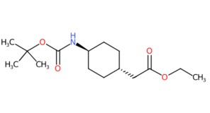反式-2-[4-(Boc-氨基)环己基]乙酸乙酯-CAS:946598-34-1