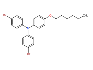 4,4'-二溴-4''-(己氧基)三苯胺-CAS:1456880-51-5