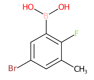 5-溴-2-氟-3-甲基苯硼酸-CAS:957120-61-5