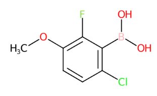 6-氯-2-氟-3-甲氧基苯硼酸-CAS:867333-04-8