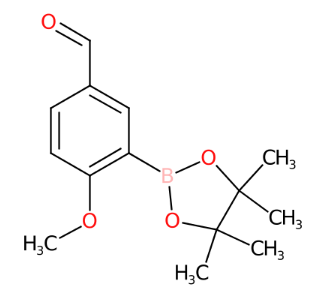 4-甲氧基-3-(四甲基-1,3,2-二氧杂硼烷-2-基)苯甲醛-CAS:443776-90-7