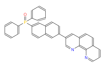 (6-(1,10-菲咯啉-3-基)萘-2-基)二苯基氧化膦-CAS:1480371-38-7