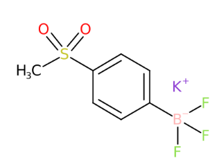 (4-甲基磺酰苯基)三氟硼酸钾-CAS:850623-40-4