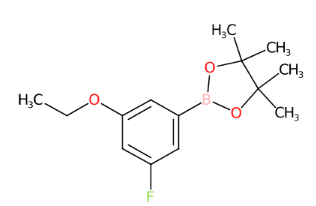 2-(3-乙氧基-5-氟苯基)-4,4,5,5-四甲基-1,3,2-二氧杂硼烷-CAS:1416367-03-7