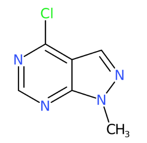 1-甲基-4-氯吡唑并[3,4-d]嘧啶-CAS:23000-43-3