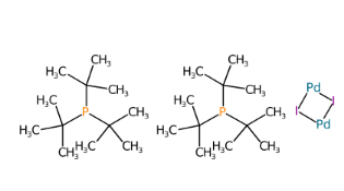 Di-MU-碘双(三叔丁基膦基)二钯(I)-CAS:166445-62-1