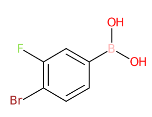 (4-溴-3-氟苯基)硼酸-CAS:374790-97-3