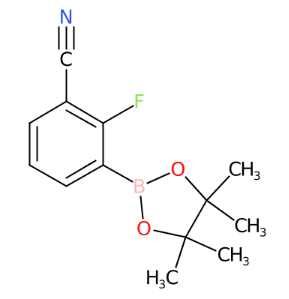 2-氟-3-(4,4,5,5-四甲基-1,3,2-二氧硼杂环戊烷-2-基)苯甲腈-CAS:1218791-15-1