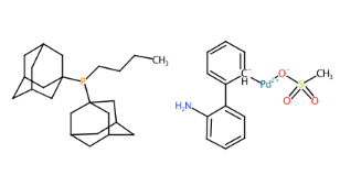 甲磺酸[正丁基二(1-金刚烷基)膦](2-氨基-1,1'-联苯-2-基)钯-CAS:2230788-67-5