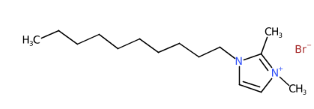 1-癸基-2,3-二甲基咪唑溴盐-CAS:21054-79-5