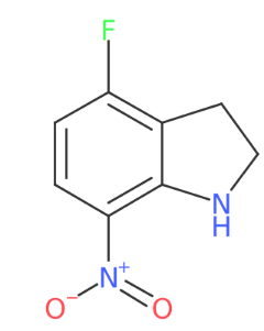 4-氟-7-硝基吲哚啉-CAS:1167056-12-3