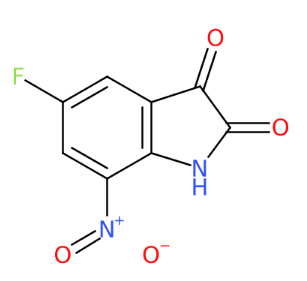 5-氟-7-硝基吲哚啉-2,3-二酮-CAS:954571-39-2