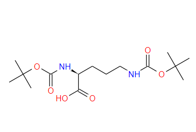 (2S)-2,5-双[(叔丁氧羰基)氨基]戊酸-CAS:57133-29-6