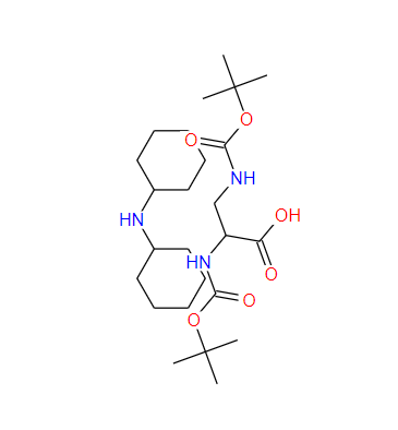 二环己基胺(S)-2,3-双((叔丁氧羰基)氨基)丙酸酯-CAS:201472-68-6