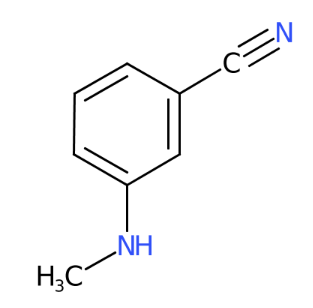 3-(甲基氨基)苯甲腈-CAS:64910-52-7