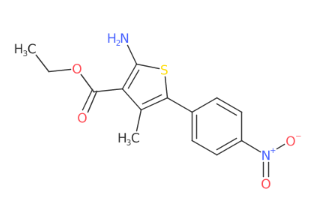 2-氨基-4-甲基-5-(4-硝基苯基)噻吩-3-羧酸乙酯-CAS:174072-89-0
