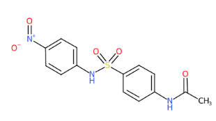 N-(4-(N-(4-硝基苯基)氨磺酰基)苯基)乙酰胺-CAS:122-16-7