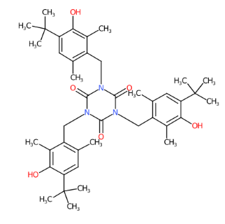 三(4-叔丁基-3-羟基-2,6-二甲基苄基)异氰脲酸酯-CAS:40601-76-1