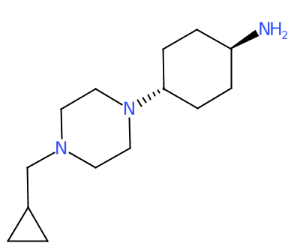 反式-4-[4-(环丙基甲基)哌嗪-1-基]环己胺-CAS:876461-31-3