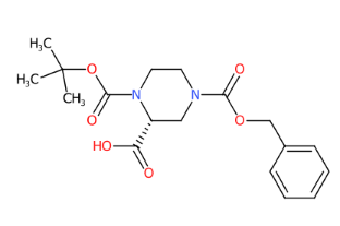 (R)-N-1-Boc-N-4-Cbz-2-哌嗪甲酸-CAS:138775-02-7