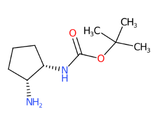 (1S,2R)-2-氨基-1-(Boc-氨基)环戊烷-CAS:445479-01-6
