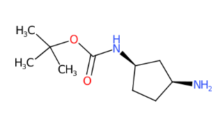 ((1R,3S)-3-氨基环戊基)氨基甲酸叔丁酯-CAS:774212-81-6