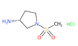 (R)-1-甲砜基-3-氨基吡咯烷盐酸盐-CAS:651056-85-8