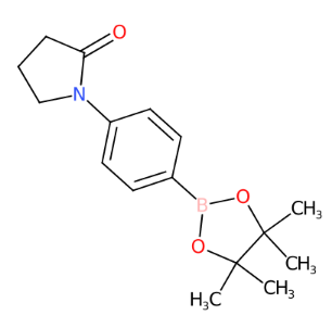 1-(4-硼酸频哪醇酯苯基)吡咯烷-2-酮-CAS:1003309-09-8