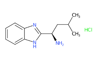 (R)-1-(1H-苯并咪唑-2-基)-3-甲基丁胺盐酸盐-CAS:1235643-62-5