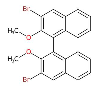 (S)-3,3-二溴-2,2-二甲氧基-1,1-联萘酚-CAS:75714-60-2