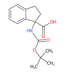 1-(Boc-氨基)-1-茚满甲酸-CAS:214139-26-1