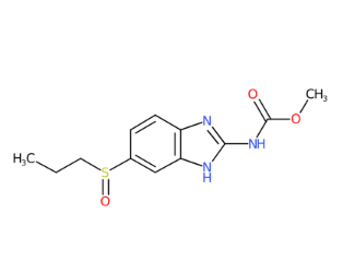 (6-(丙基亚砜基)-1H-苯并[d]咪唑-2-基)氨基甲酸甲酯-CAS:54029-12-8