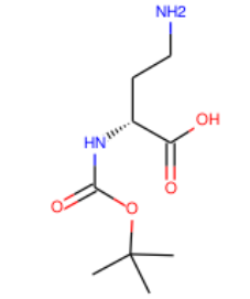 (R)-4-氨基-2-((叔丁氧羰基)氨基)丁酸-CAS:80445-78-9