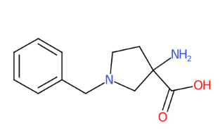 1-苄基-3-氨基吡咯烷-3-甲酸-CAS:145602-87-5