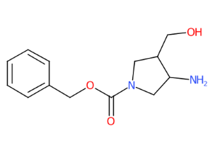 3-氨基-4-(羟甲基)吡咯烷-1-甲酸苄酯-CAS:1017789-40-0