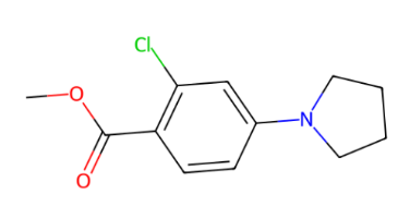 2-氯-4-(1-吡咯烷基)苯甲酸甲酯-CAS:175153-38-5