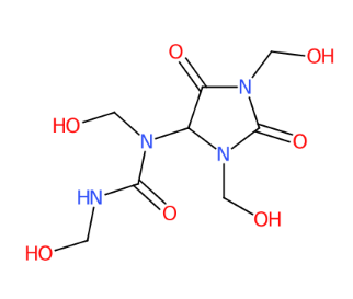 1-(1,3-双(羟甲基)-2,5-二氧代咪唑烷-4-基)-1,3-双(羟甲基)脲-CAS:78491-02-8