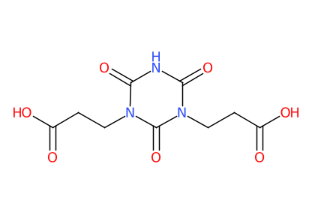 二(2-羧乙基)异氰尿酸酯-CAS:2904-40-7