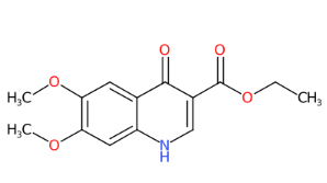 6,7-二甲氧基-4-氧代-1,4-二氢-3-喹啉羧酸乙酯-CAS:120372-85-2