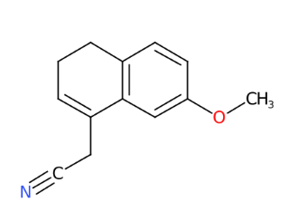 7-甲氧基-3,4-二氢-1-萘基乙腈-CAS:861960-34-1