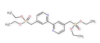 四乙基([2,2'-联吡啶]-4,4'-二基双(亚甲基))双(膦酸酯)-CAS:176220-38-5